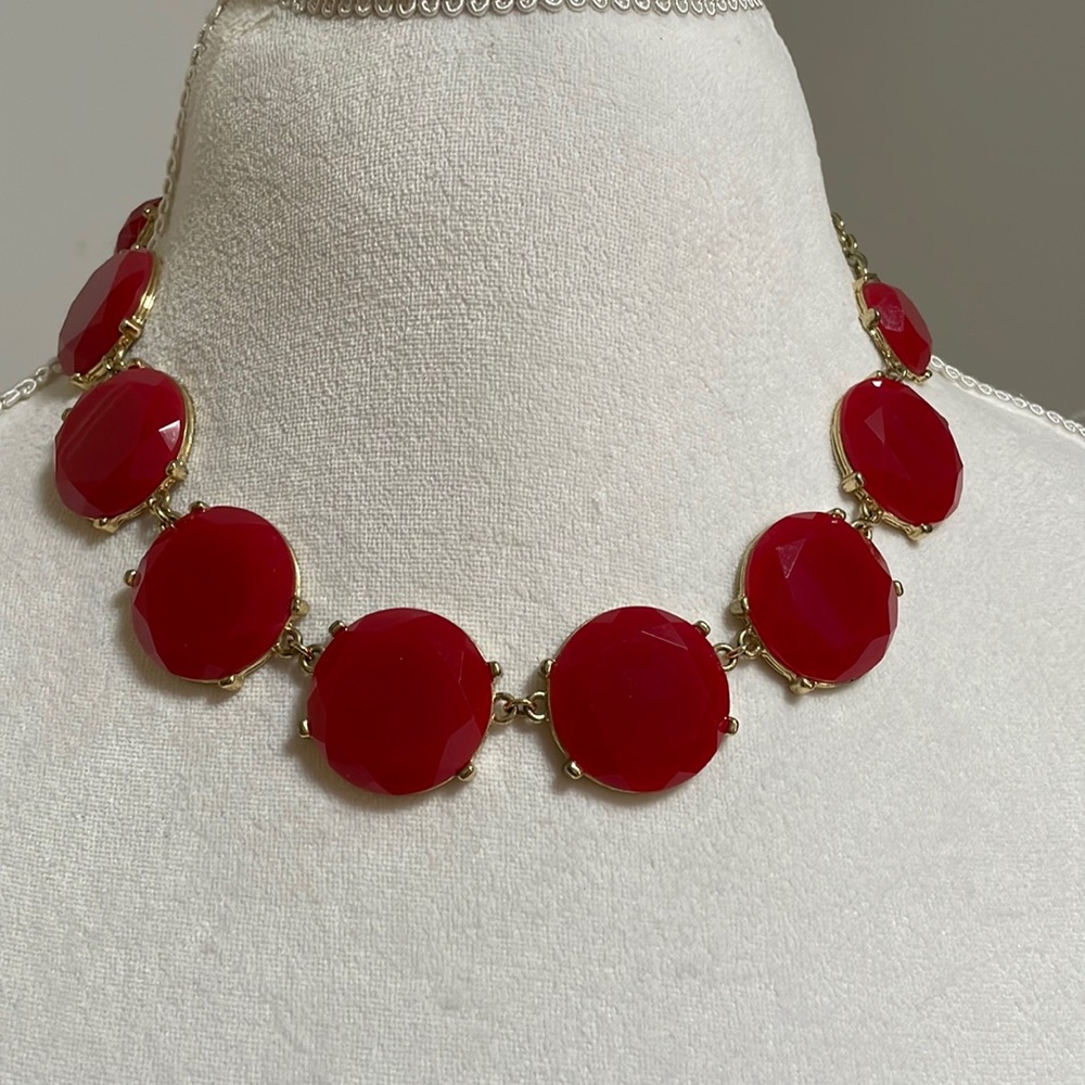 Francesca's Necklace - Ruby Red